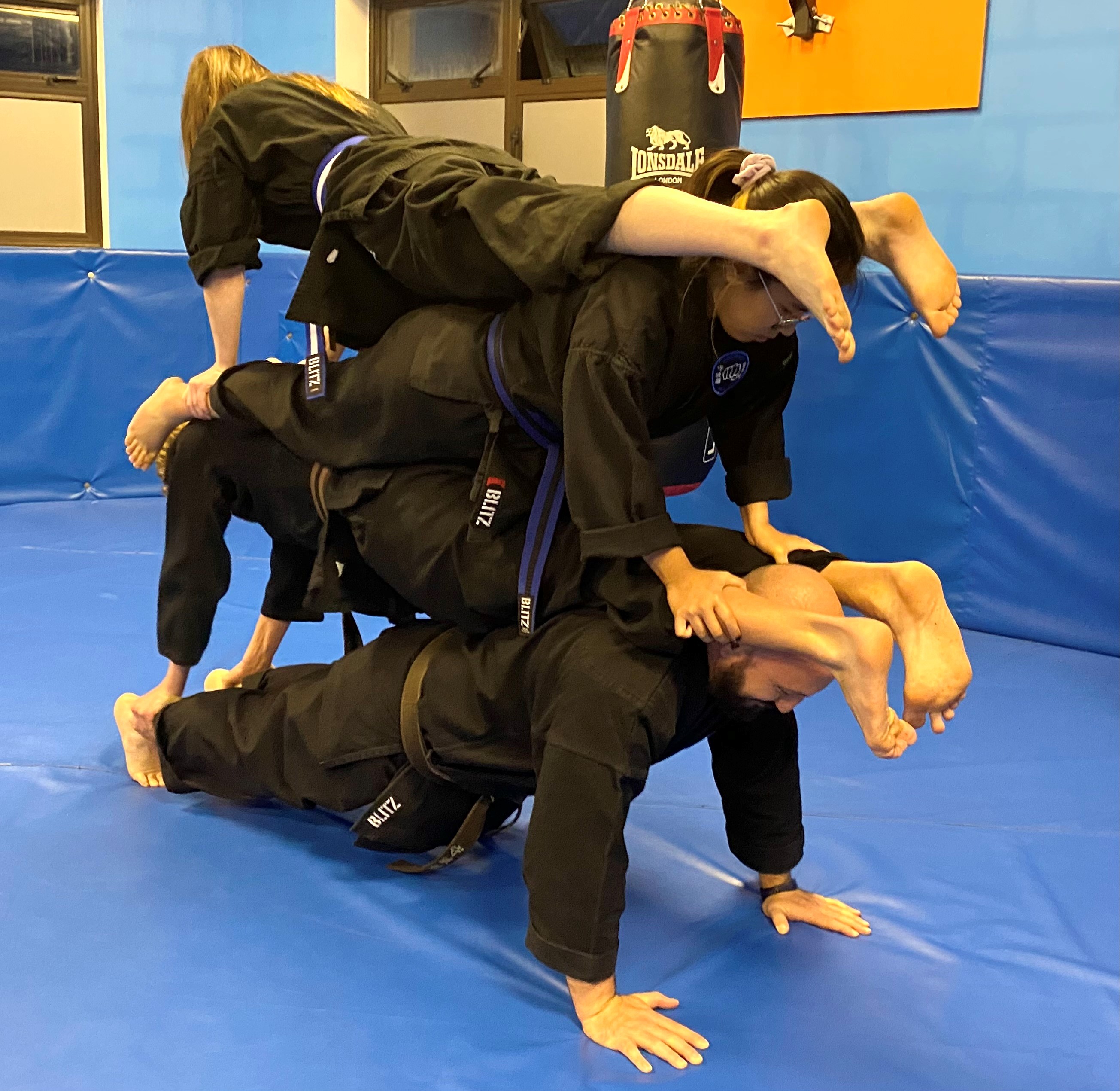 Adult student training at Shuhari Self Defence martial arts class in Slough.