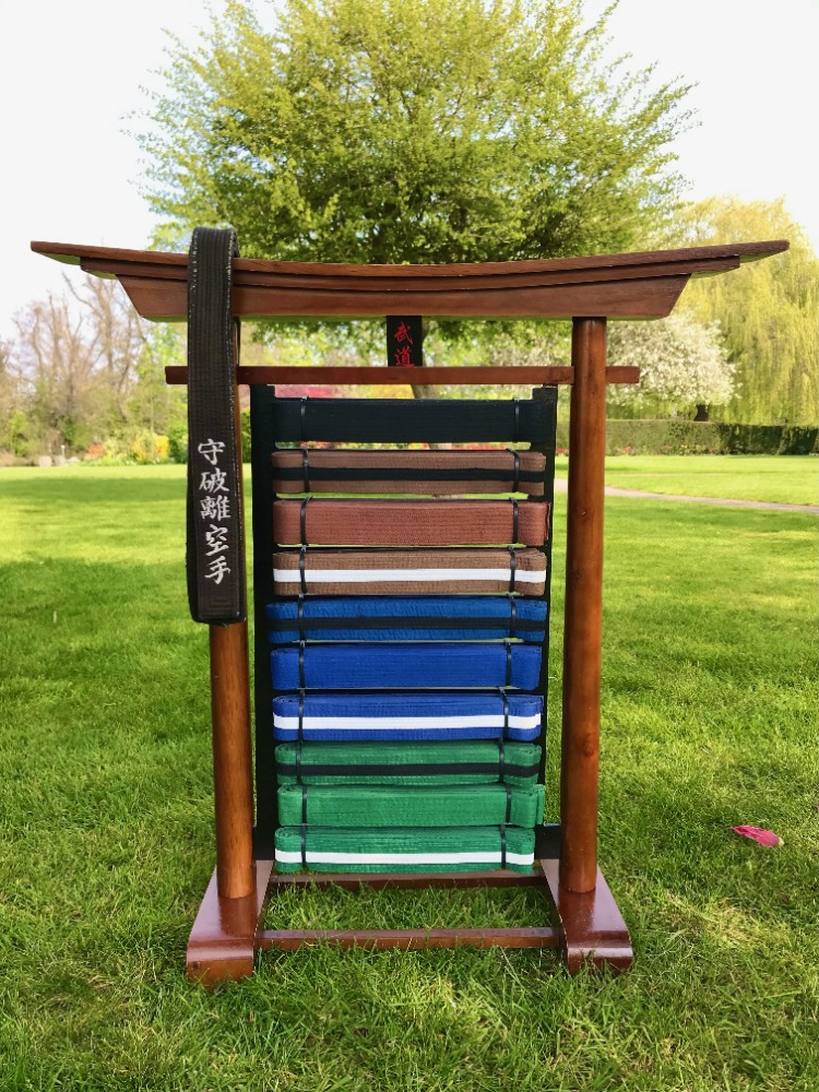 Martial arts belt progression from white to black belt at Shuhari Self Defence