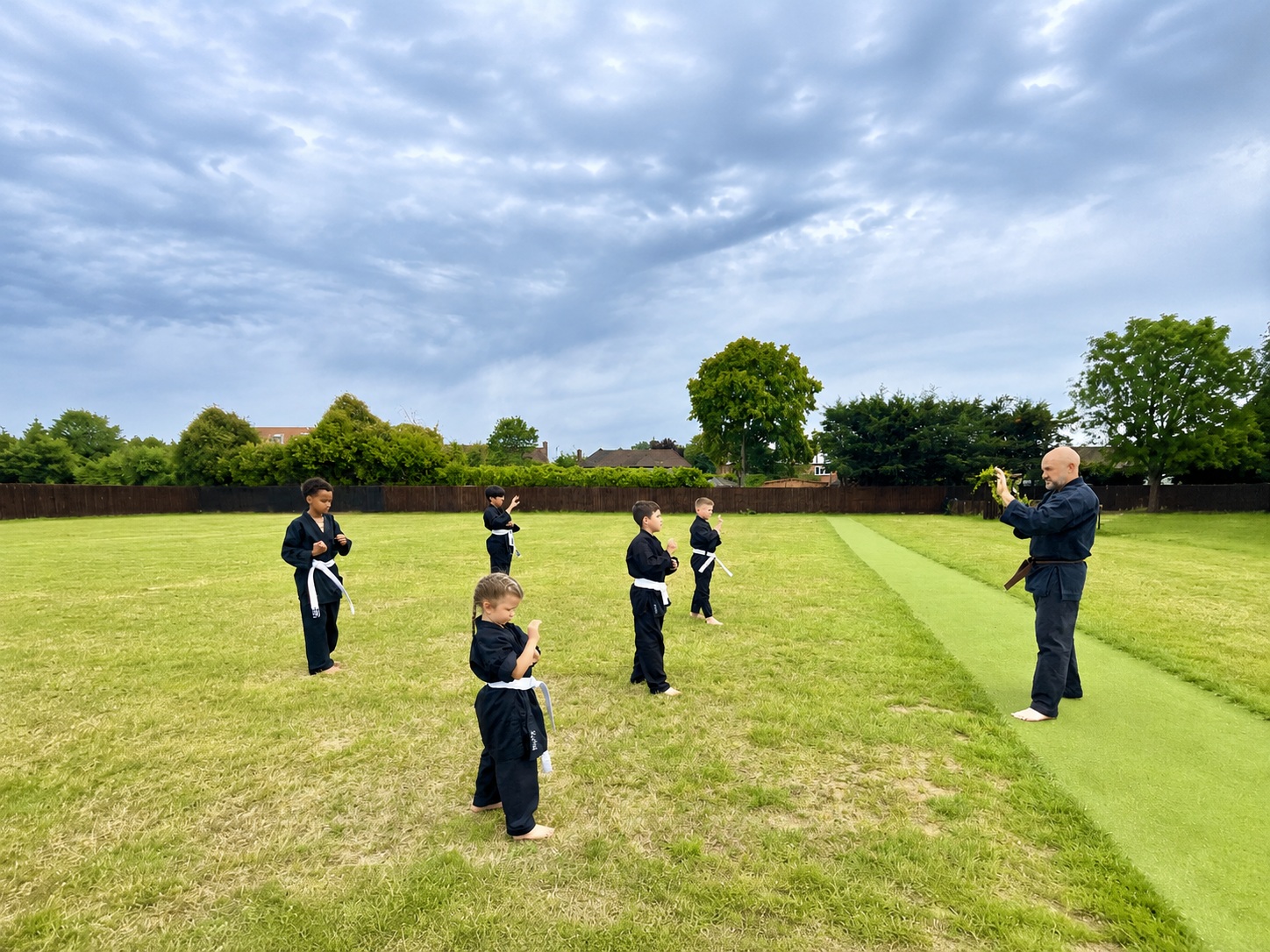 Martial arts class at St Michael's Centre Bracknell Shuhari Self Defence