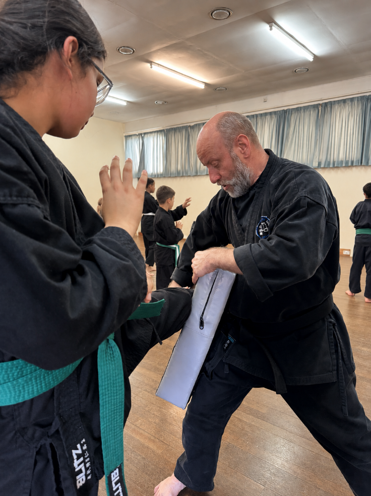 Martial arts class at Cippenham Baptist Church Youth Centre Shuhari Self Defence