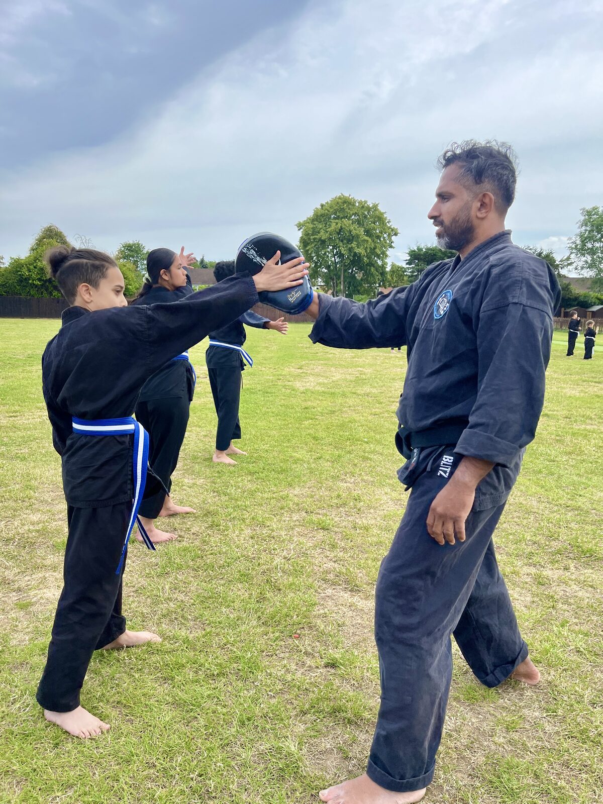Martial arts class at Shuhari Self Defence High Wycombe, Millbrook Combined and Nursery School