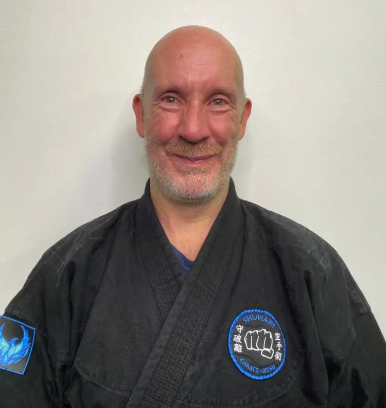 Andy Jones assistant instructor of martial arts club Shuhari Self Defence
