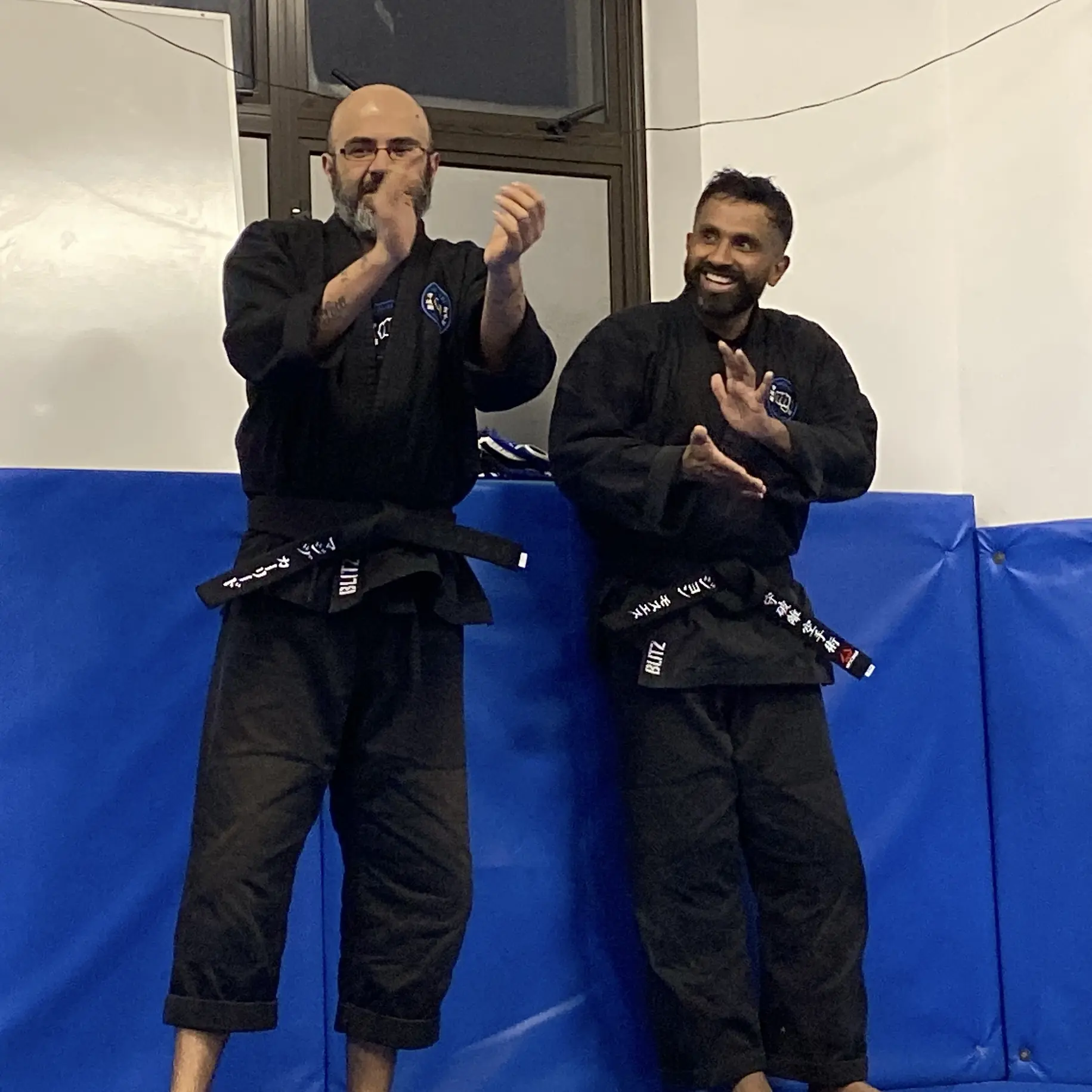 John Moses of Shuhari Self Defence Bracknell after his karate grading