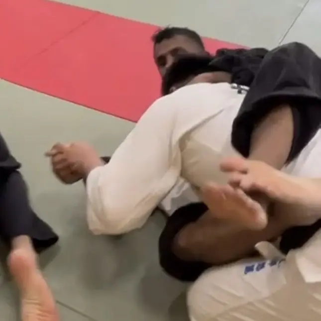John Moses of Shuhari Self Defence Bracknell learning Judo in Kogakkan school Japan from Matsuda Taku Sensei