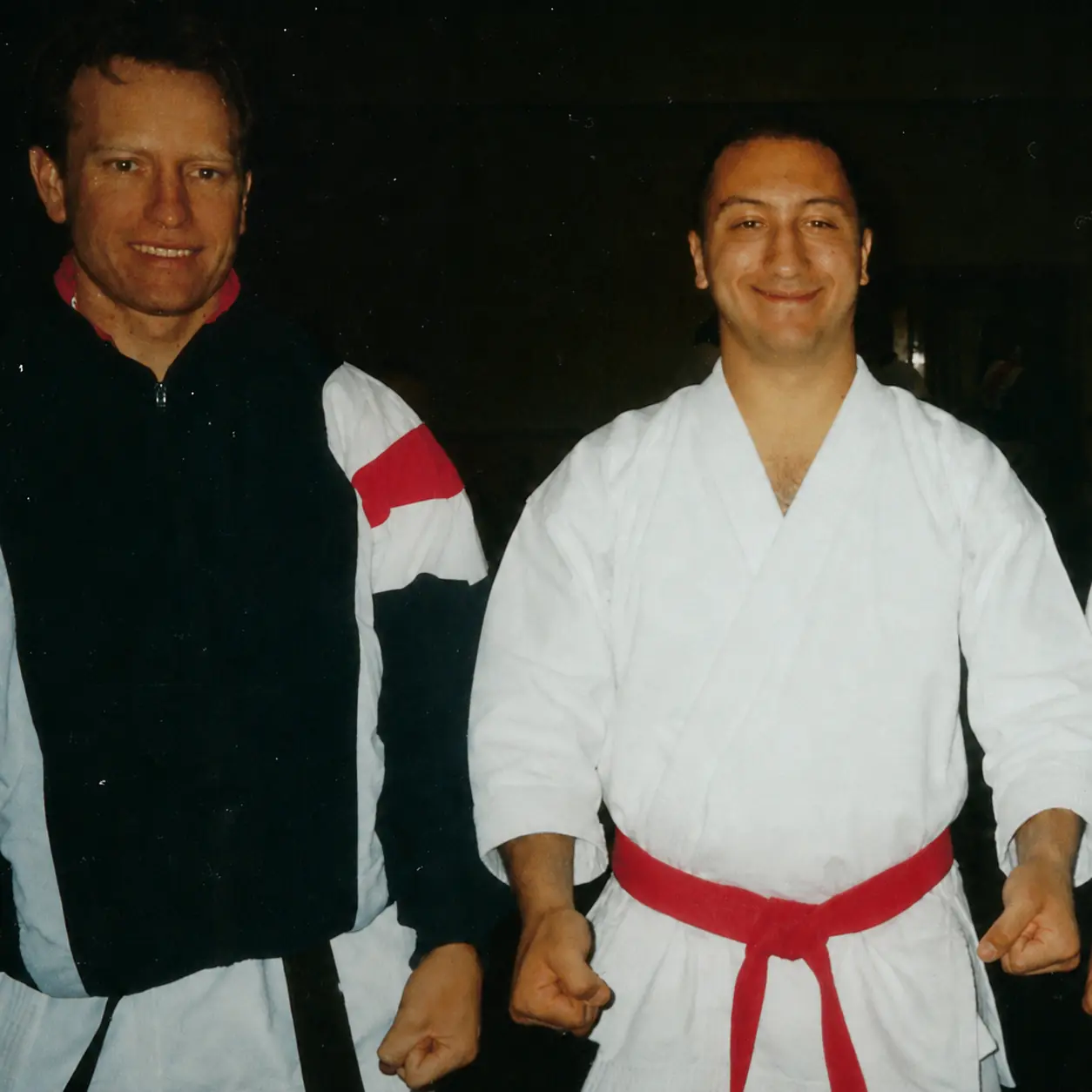 Olgun learning Karate from Neil Thomas Sensei [3rd Dan Karate]